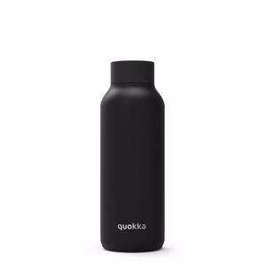 Quokka Solid ruostumattomasta teräksestä valmistettu termospullo, 510 ml, Jet Black