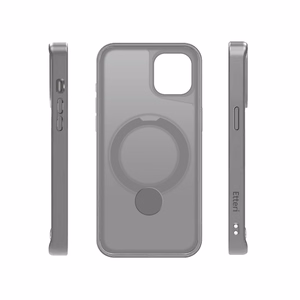 Etteri Matte Mag Ring kuori iPhone 14 6,1 harmaa