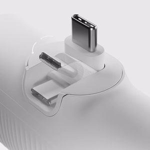 SBS EcoPower 5000 mAh 10W Powerbank with Built-in USB-C Port - White