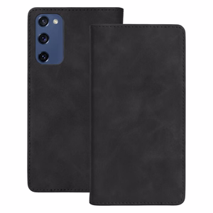 Smart Suede -kuori Samsung Galaxy S20 FE / S20 Lite / S20 FE 5G musta