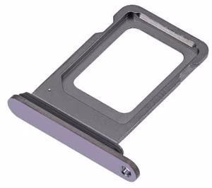 SIM-kortinpidike iPhone 14 Pro/14 Pro Max Deep Purple alkuperäinen (käytetty Grade A)