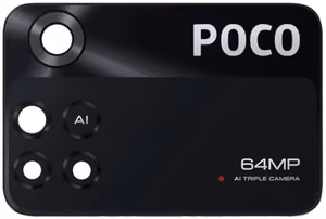 Xiaomi Poco M4 Pro 4G camera lens black 64MP (only lens) ORG