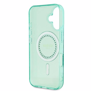 Guess IML Rhinestones MagSafe iPhone 16 Case - Green