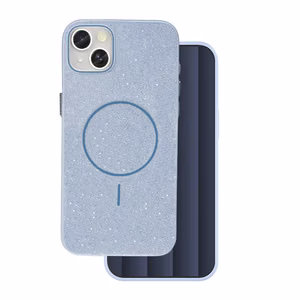 Glitter Thin Mag Suojakuori iPhone 17 Air 6,6 sininen