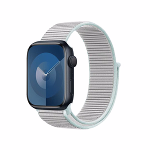 Crong Nylon Sport strap for Apple Watch 38 / 40 / 41 mm and 42 mm (Series 10 / 11), pastel grey