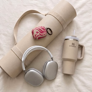 Lamano Tech-Protect Case for AirPods Pro 3 - Pink and Beige