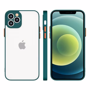 Milky Case Silikoni Joustava läpikuultava asia Xiaomi Redmi 9T tummanvihreä