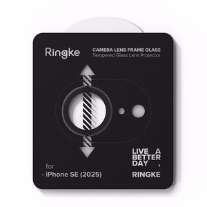 Ringke Camera Frame Protector 2-pakkaus iPhone 16e / 17e:lle - musta