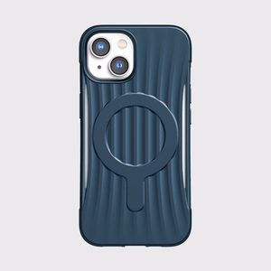 Raptic X-Doria Clutch Case iPhone 14 MagSafe takakuori sininen