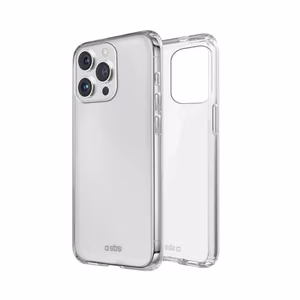SBS Skinny -suojakuori iPhone 16 Pro Maxille - läpinäkyvä