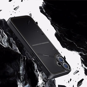 Dux Ducis Rafi II Mag Suojakuori MagSafella iPhone 16:lle - musta