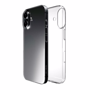 Puro 03 Nude silikonisuoja iPhone 16 - kirkas