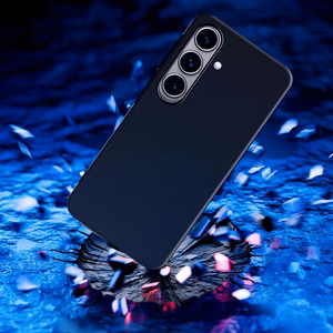 3mk Matt Case Pro -suojakuori Samsung Galaxy A57:lle, mattamusta