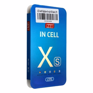 LCD-näyttö iPhone Xs digitoijalla musta (ZY-LTPS)