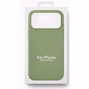 TM MagSafe Silicone -suojakuori puhelimelle iPhone 17 Pro; väri: Celodon