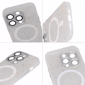Tel Protect Magnetic Splash Frosted Case for Iphone 15 Plus White