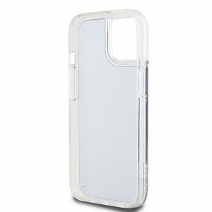 DKNY suojakuori iPhone 15 6,1' HC DKHCP15SLBNAEK musta HC nestemäiset kimalteet kaarilogolla