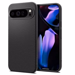 Spigen Liquid Air -suojakuori Google Pixel 9 Pro XL:lle - musta