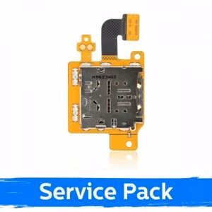 Flex kaapeli yhteensopiva Samsung T545 Tab Active Pro SIM-lukija / Plata (Service Pack)