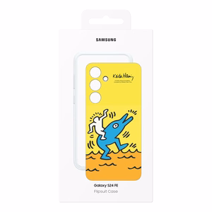 Samsung Flipsuit Case EF-MS721CYEGWW Samsung Galaxy S 24 FE:lle - keltainen