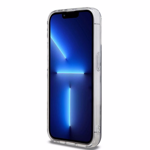 DKNY IML Ruudullinen Mono-kuvio Suojakuori iPhone 15 Pro Max:lle - musta