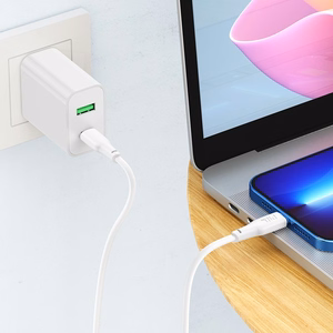 Hoco X93 USB-C – Lightning Kaapeli PD 20W 2,0 m, valkoinen