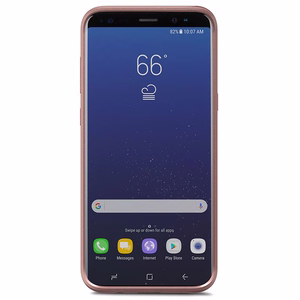 Moshi Vitros -suojakuori Samsung Galaxy S8+ -puhelimelle, vaaleanpunainen (Orchid Pink)