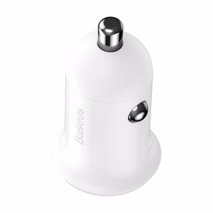 Baseus Grain Pro autolaturi 2x USB 4,8A (valkoinen)