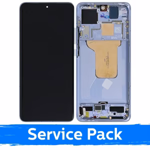 LCD-näyttö yhteensopiva Xiaomi 12 (12S / 12X) kehyksellä / sininen / (Service Pack)