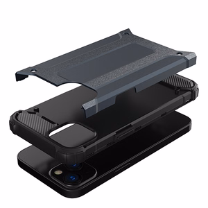 Hybrid Armor kotelo iPhone 14 Plus panssaroitu hybridi suojus sininen