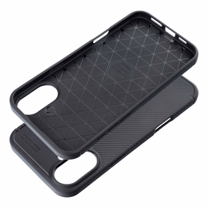 Suojakuori iPhone 16 PLUS:lle Carbon Premium musta