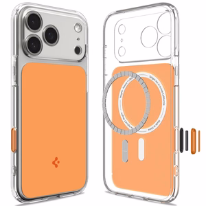 Spigen Ultra Hybrid MagSafe -suojakuori iPhone 18 Pro Max / 17 Pro Max -malleille, oranssi