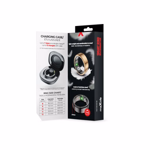 Maxlife smart ring MXSR-100 gold size 10