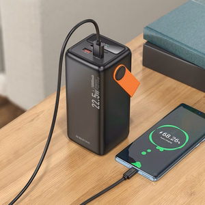 External battery Power Bank Borofone BJ66A 22.5W+PD20W 50000mAh black