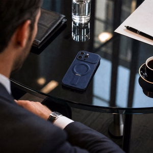 Luxgrip Mag case for iPhone 16 Pro 6,3" dark blue