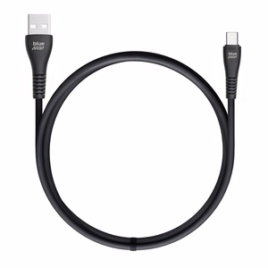 Kaapeli USB A - USB C Blue Star 2A 12W 1 m PJ-DG4-A musta