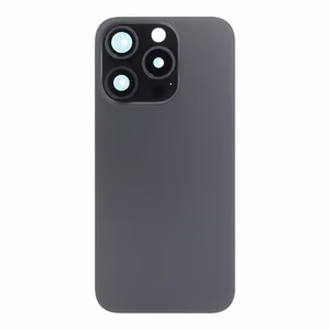 Takakansi iPhone 15 Pro Black Titanium (täyspeitto / ei NFC Flex) OEM