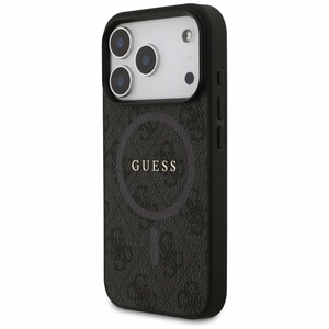 Guess MagSafe Suojakuori GUHMP17LG4GFRK iPhone 17 Pro:lle - Musta