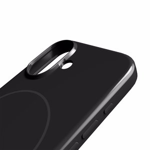 Puro Pulse iPhone 17 polykarbonaatti suojakuori - musta