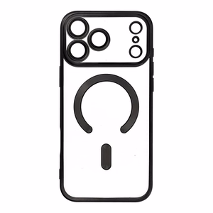 Suojakuori iPhone 17 PRO MAX:lle Electro Mag Cover yhteensopiva MagSafen kanssa musta