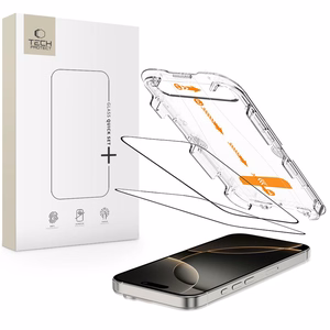 Tech-Protect Quick Set+ 2-pack karkaistu lasi iPhone 16 Pro:lle