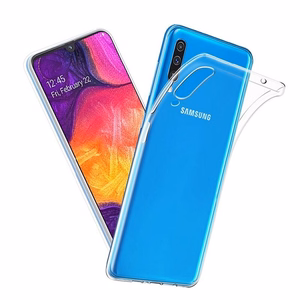 Suojakuori Samsung A50 / A30s:lle - kirkas 2 mm Box läpinäkyvä