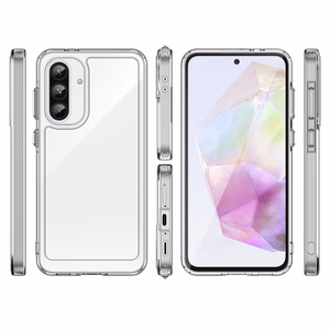 Outer Space Suojakuori Samsung Galaxy A26:lle joustava kehys - läpinäkyvä