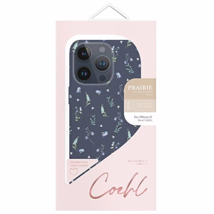 Uniq Coehl Prairie kotelo iPhone 15 Pro Max - tummansininen