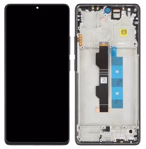 LCD-näyttö Xiaomi Redmi Note 13 Pro 4G/Poco M6 Pro 4G kosketusnäytöllä ja kehyksellä Midnight Black OLED