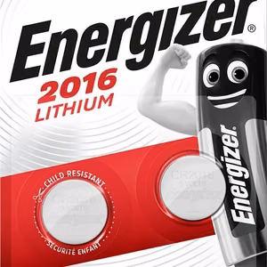 ENERGIZER ERIKOISPARISTOT CR2016 2 KPL