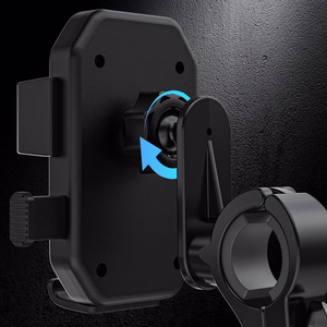 Dudao F7 holder for bike, motorcycle, scooter - black