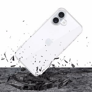 3mk Clear Case Suojakuori iPhone 16 Plus:lle - läpinäkyvä