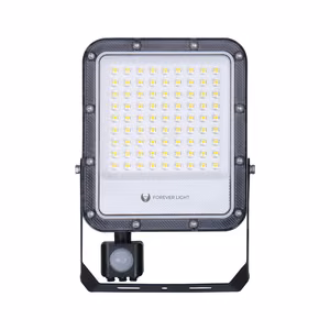 Forever Light PROXIM+ LED Floodlight 50W 6500K 7500 lm PIR 230V IP65 150 lm/W 5-Year Warranty