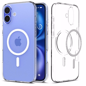 Spigen Liquid Crystal Mag MagSafe Suojakuori iPhone 16 - kirkas